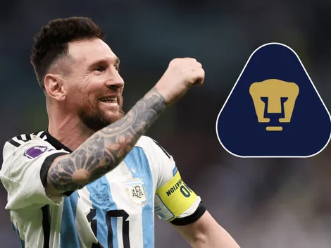 Figura de Pumas dijo que Leo Messi es el mejor de la historia aún si no es campeón