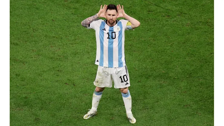"No corre mucho": DT de Croacia imitó a Van Gaal y provocó a Lionel Messi