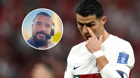 ¿Y su Cristiano? Así vivió Álvaro Morales la eliminación de Portugal a manos de Marruecos