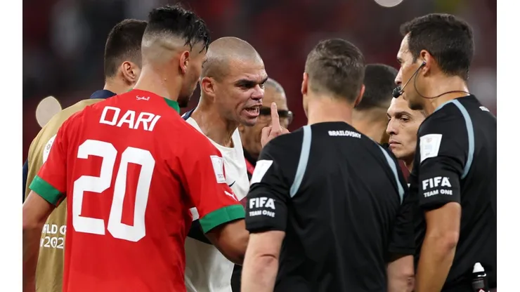 Pepe culpó al arbitraje, Argentina y Messi de la eliminación de Portugal en el Mundial