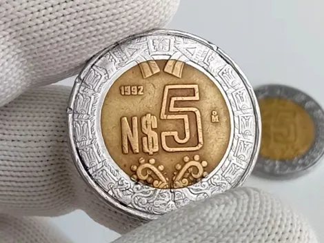 Así puedes reconocer la moneda de 5 pesos que vale 70 mil pesos