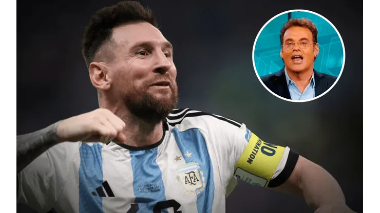 Faitelson defendió a Lionel Messi de sus críticos.