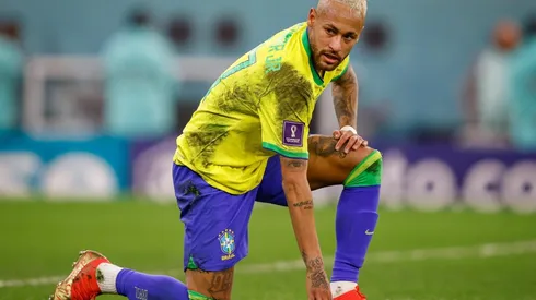 Neymar jugó tres partidos en la Copa del Mundo Qatar 2022.