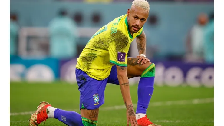 Neymar jugó tres partidos en la Copa del Mundo Qatar 2022.
