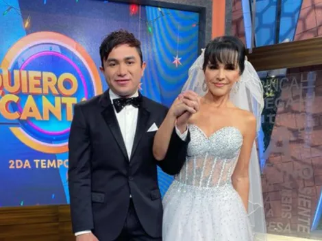 Gabo Cuevas y Sandra Montoya sorprenden con apasionado beso en ¡Quiero Cantar! (VIDEO)