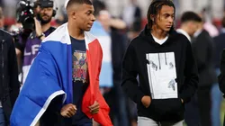 Kylian Mbappe (PSG) et son frere Ethan FOOTBALL : Paris St Germain Vs FC Metz - Ligue 1 - 21/05/2022 MichaelBaucher/Pan