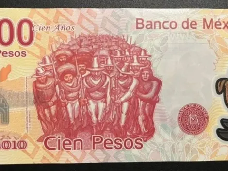 ¿Cómo reconocer el billete de 100 pesos que vale 300 mil pesos?
