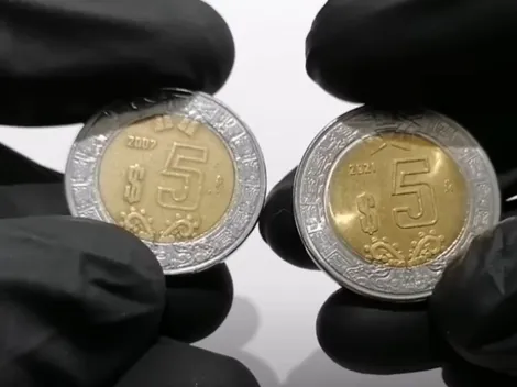 Así puedes reconocer la moneda de 5 pesos que vale 25 mil pesos