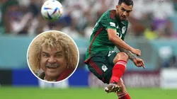 Pibe Valderrama quedó encantado con el futbol de Luis Chávez