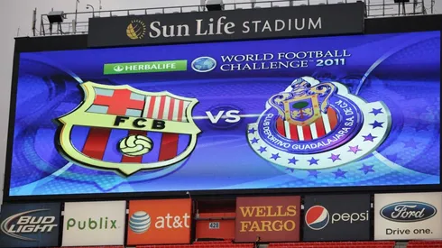 Chivas ha jugado siete veces contra el Barcelona.