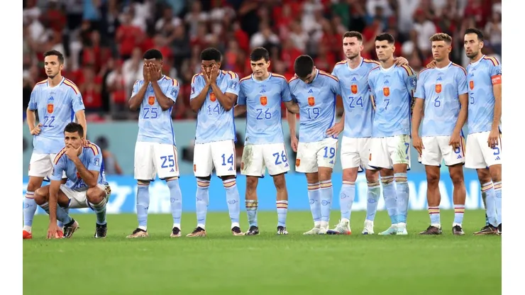 La selección española ante la maldición de los penales en Qatar 2022.