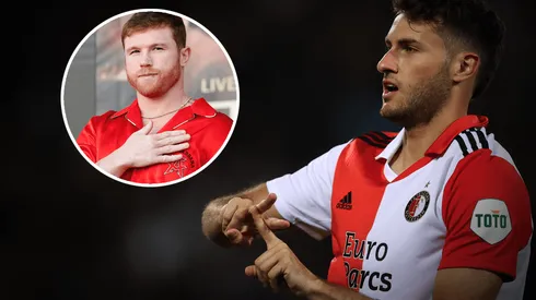 "Me agarró Canelo Álvarez": Santiago Giménez luce un ojo desfigurado