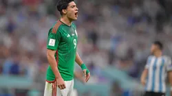RECORD DATE NOT STATED FIFA World Cup, WM, Weltmeisterschaft, Fussball Qatar 2022 Argentina vs Mexico Raul Jimenez of M