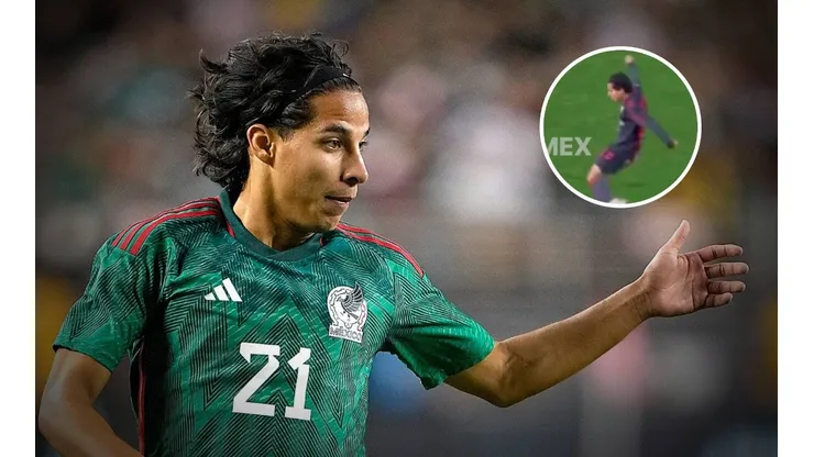 Diego Lainez casi mete un golazo con Braga 2022