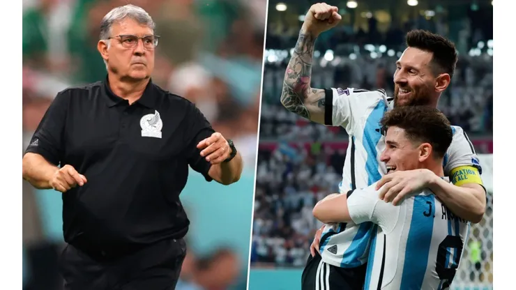 Martino no se perdió el partido entre Argentina y Australia
