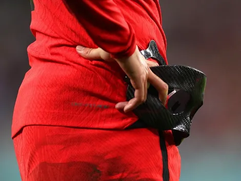 Y un día Son Heung-Min no tuvo que usar máscara en Corea del Sur...