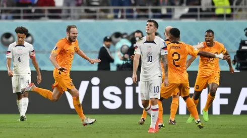 El contraste del júbilo de Daley Blind con el pesar de Christian Pulisic.