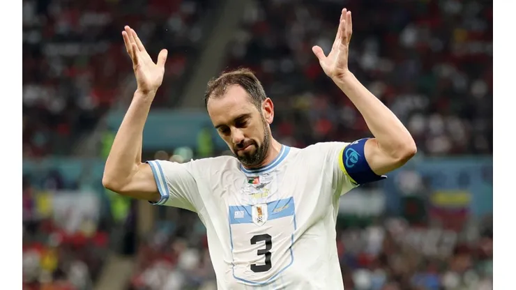 Diego Godín con Uruguay | Getty