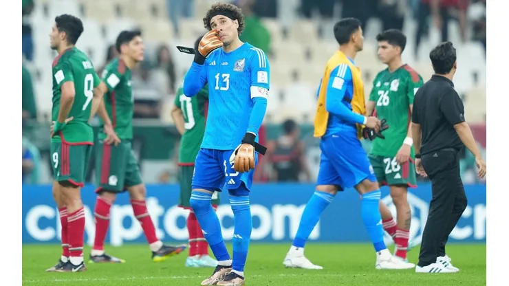 Guillermo Ochoa en la eliminación de la Copa del Mundo Qatar 2022.