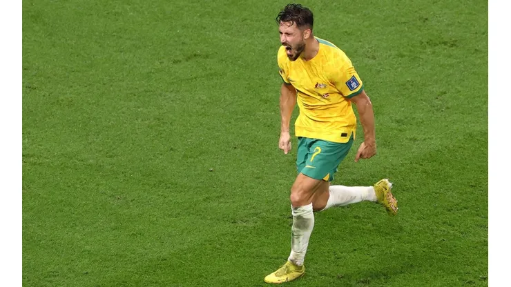 Australia despachó a Dinamarca y está en octavos de final