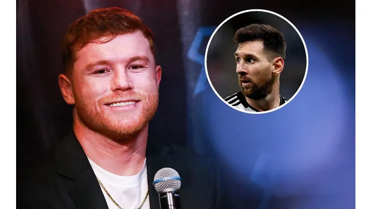 Recapacitó: Canelo Álvarez le pidió disculpas a Messi con este mensaje