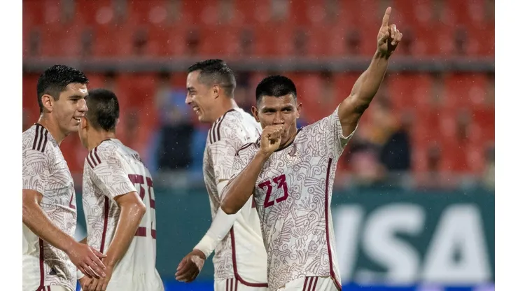 Jesús Gallardo anotó en el triunfo de 4-0 más reciente de la selección mexicana, ante Irak.