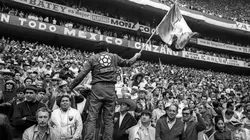La afición mexicana en la Copa del Mundo de México 1970.