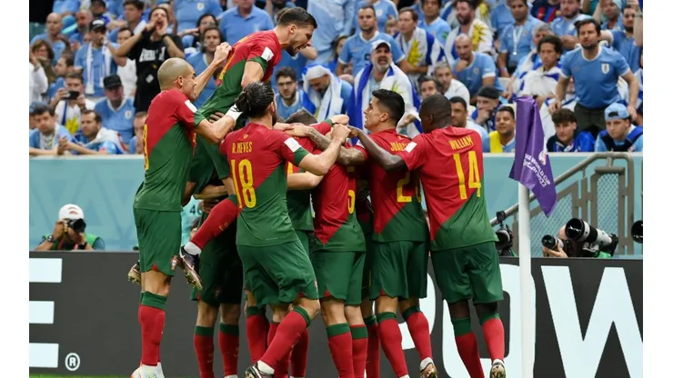 VIDEOS: Portugal derrotó a Uruguay por un doblete de Bruno Fernandes