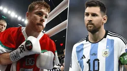 Canelo Álvarez vs. Lionel Messi, duelo de titanes