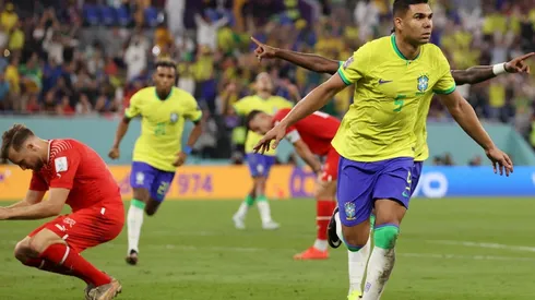 Un golazo de Casemiro le dio el triunfo a Brasil ante Suiza