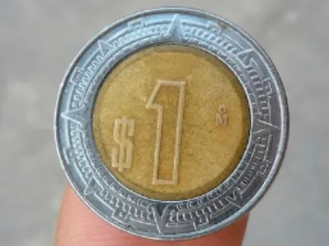 Así puedes reconocer la moneda de 1 nuevo peso que vale 53 mil pesos