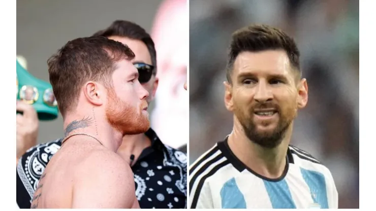 Canelo Álvarez está enfurecido con Lionel Messi.