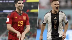 España y Alemania chocan en un duelo crucial para el Grupo E