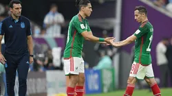El gesto de Lionel Scaloni con Andrés Guardado cuando tuvo que dejar el campo