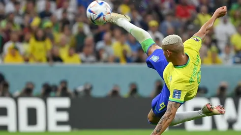 Millones de aficionados siguieron por televisión el golazo de Richarlison.