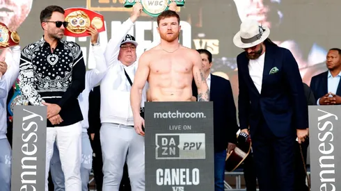 Eddie Hearn sorprendió con la que podría ser la pelea regreso de Canelo Álvarez