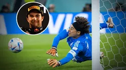 Checo Pérez se rinde a Memo Ochoa.