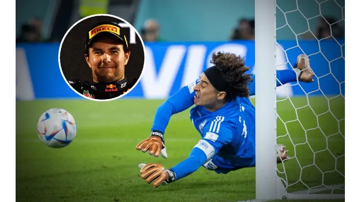 Checo Pérez se rinde a Memo Ochoa.
