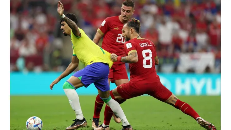 Brasil venció a Serbia por 2-0