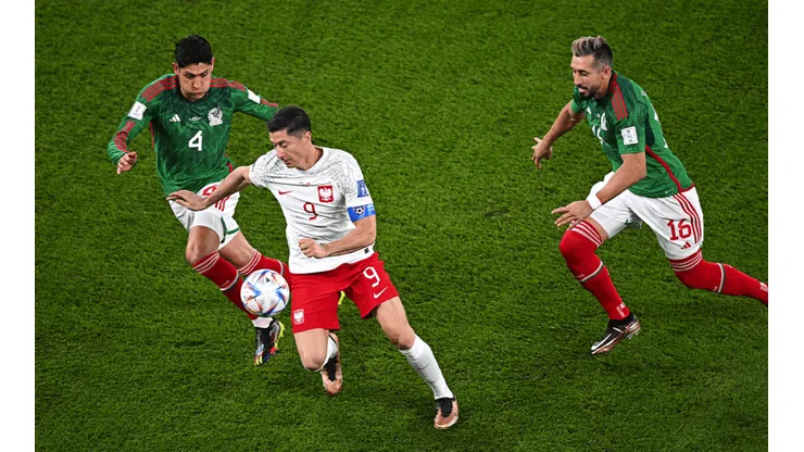México y Polonia se enfrentaron en su debut en el Mundial de Qatar 2022