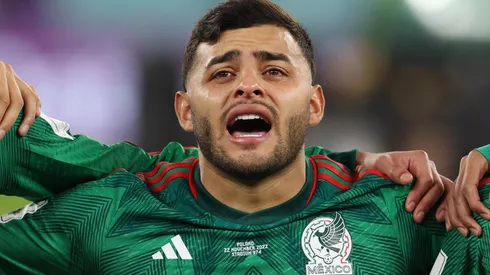 Alexis Vega, a puras lágrimas en el comienzo de México - Polonia.
