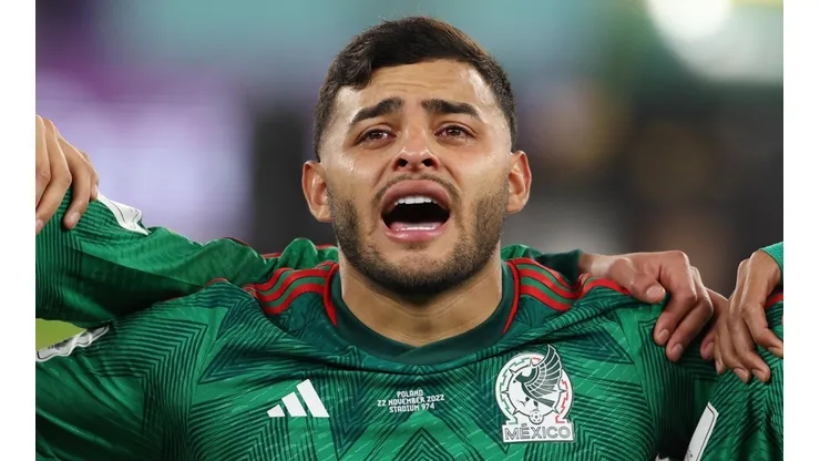 Alexis Vega, a puras lágrimas en el comienzo de México - Polonia.