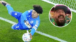 Álvaro Morales "perdona" a Guillermo Ochoa.