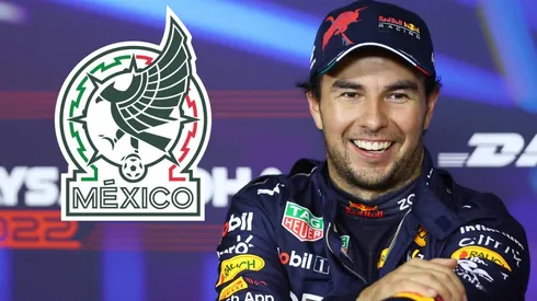 Sergio Pérez, presente en Doha.