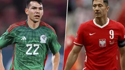 Hirving Lozano y Robert Lewandowski, las figuras a seguir en el juego
