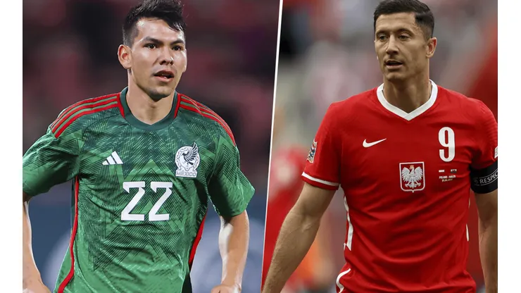 Hirving Lozano y Robert Lewandowski, las figuras a seguir en el juego