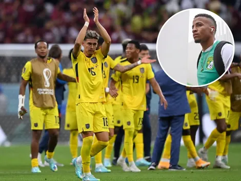 Figuras de Ecuador dedicaron la victoria a Byron Castillo