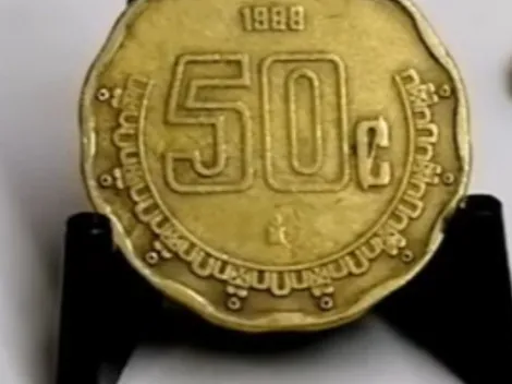 ¿Cómo reconocer la moneda de 50 centavos que VALE 23 MIL pesos?