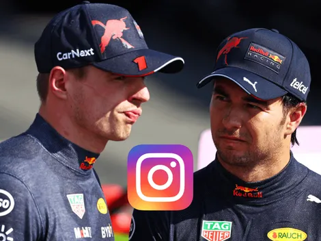 Verstappen recibe duro golpe de Checo Pérez y sus seguidores en Instagram