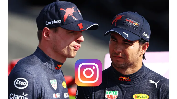 Pérez y Verstappen ahora se sacan chispas en redes sociales.
